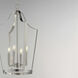 Arden 4 Light 16 inch Satin Nickel Entry Foyer Pendant Ceiling Light