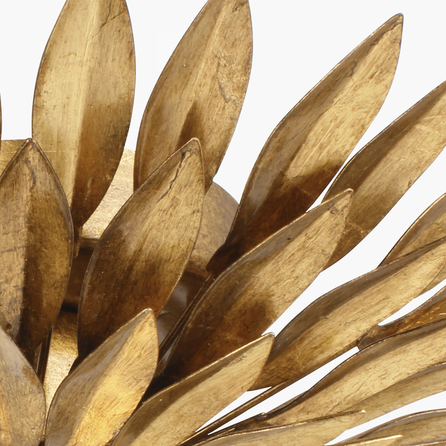 Broche 1 Light 11 inch Antique Gold Flush Ceiling Light