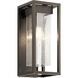 Mercer 1 Light 16 inch Olde Bronze Outdoor Wall, Medium