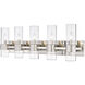 Lawson 5 Light 38 inch Brushed Nickel Vanity Wall Light
