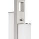 Zamora 61 inch 40.00 watt Brushed Steel Floor Lamp Portable Light