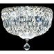 Prestige 3 Light 10 inch Silver Flush Mount Ceiling Light