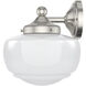 Saddle Creek 3 Light 24 inch Brushed Nickel Vanity Light Wall Light