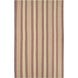 Farmhouse Stripes 132 X 96 inch Beige, Rose, Burgundy Rug