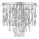 Twinkle 6 Light 16 inch Polished Chrome Flush Mount Ceiling Light