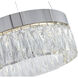Canada LED 16 inch Chrome Chandelier Ceiling Light