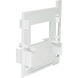 NLUD White Midcap Union, Wall Mount