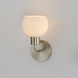 Coraline 1 Light 6 inch Satin Nickel Wall Sconce Wall Light