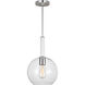 kate spade new york Monroe 1 Light 10.38 inch Polished Nickel Pendant Ceiling Light in Polished Nickel / Gloss White
