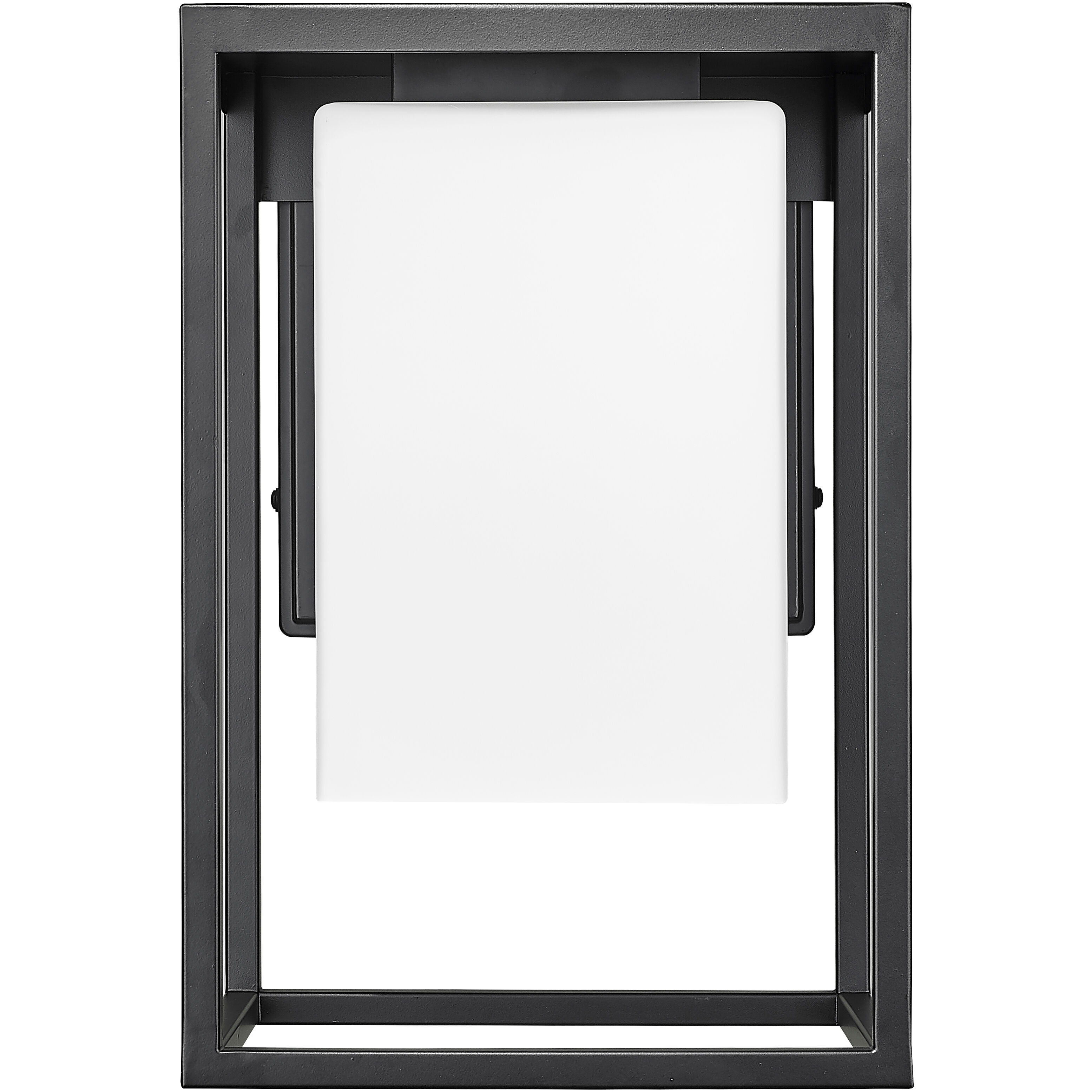 Gladwin 1 Light 10.5 inch Matte Black Exterior Wall Lantern