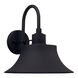 Brock 1 Light 13 inch Black Outdoor Wall Lantern