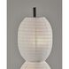 Lanai 26.75 inch 40 watt Black Table Lamp Portable Light