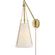 Danvers LED 9 inch Lacquered Dark Brass Sconce Wall Light