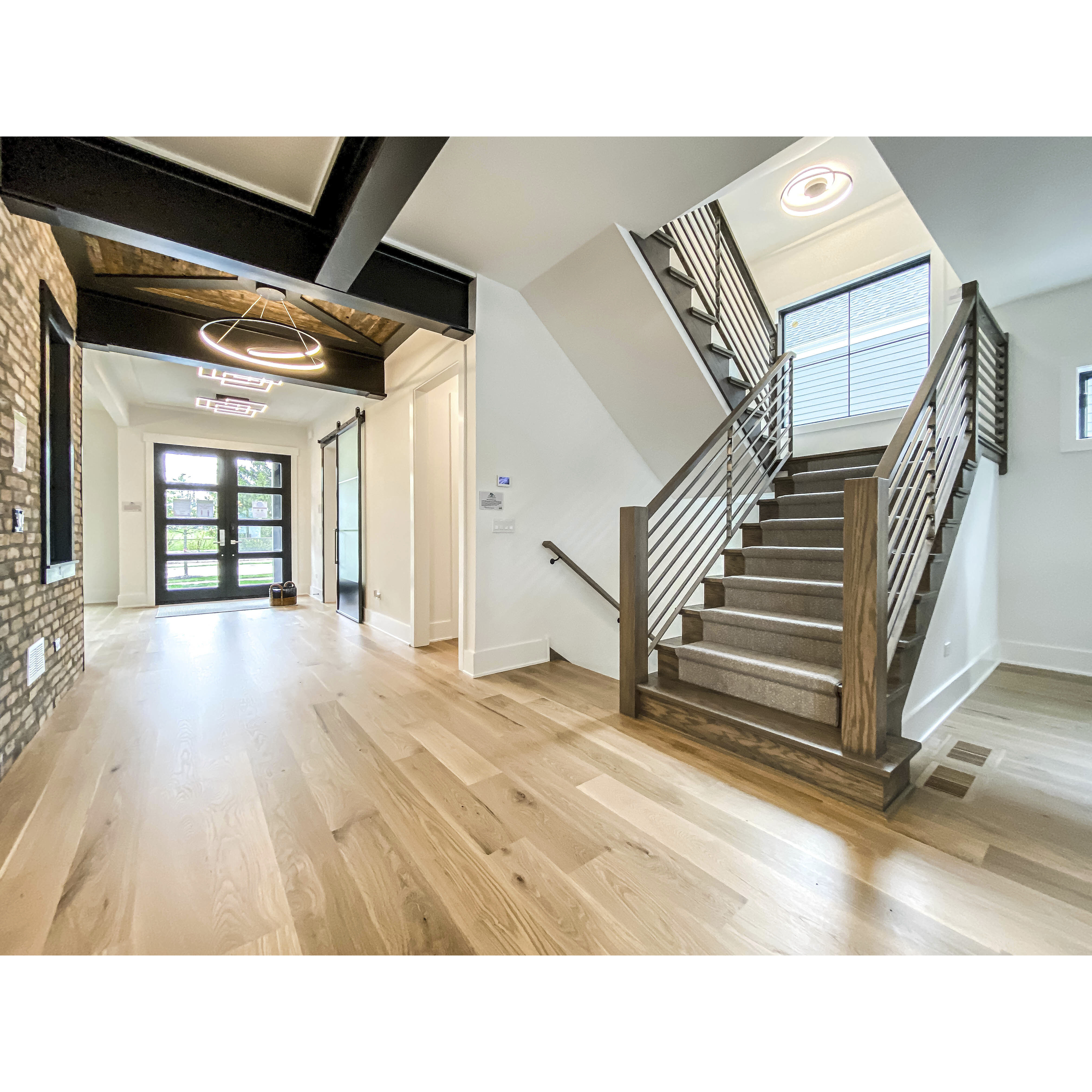 Cycle LED 24.5 inch Black Single Pendant Ceiling Light