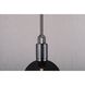 Forked LED 11.42 inch Gun Metal Pendant Ceiling Light