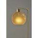 Atticus 59 inch 60.00 watt Antique Brass Floor Lamp Portable Light