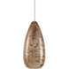 Rame 7 Light 58 inch Silver Multi-Drop Pendant Ceiling Light