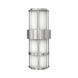 Saturn LED 21 inch Stainless Steel Outdoor Wall Lantern, Large