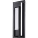 Keaton LED 20.25 inch Black Outdoor Wall Light