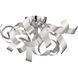 Ribbons 4 Light 17 inch Millenia Flush Mount Ceiling Light