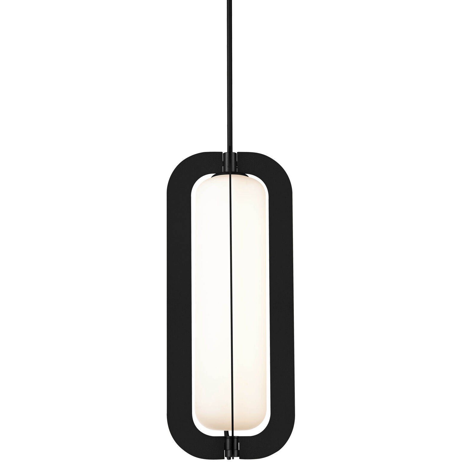 Echelon 1 Light 9 inch Black Pendant Ceiling Light