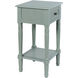Hampton 28 X 14 inch Antique Ice Blue End/Side Table