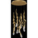 Signature Secret Garden LED Heirloom Bronze Multi-Light Pendant Ceiling Light