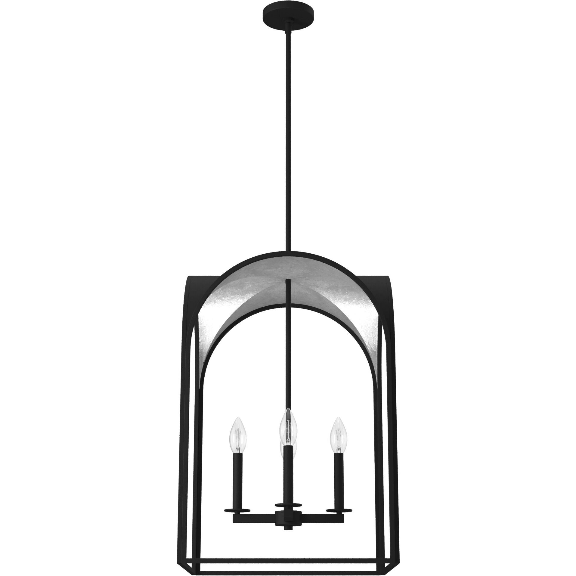 Dukestown 4 Light 18.5 inch Natural Iron Pendant Ceiling Light