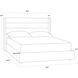 Emmit Marble Bed, King