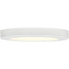 Slim LED 9 inch White Flush Mount Ceiling Light