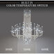Signature Calliope LED 40 inch Soft Silver Chandelier Ceiling Light