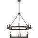 Dalvor 12 Light 42.75 inch Dark Bronze Pendant Ceiling Light