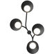 Rotaire LED 13 inch Black ADA Wall Sconce Wall Light