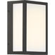 Marlborough LED 9 inch Sand Coal Outdoor Sconce