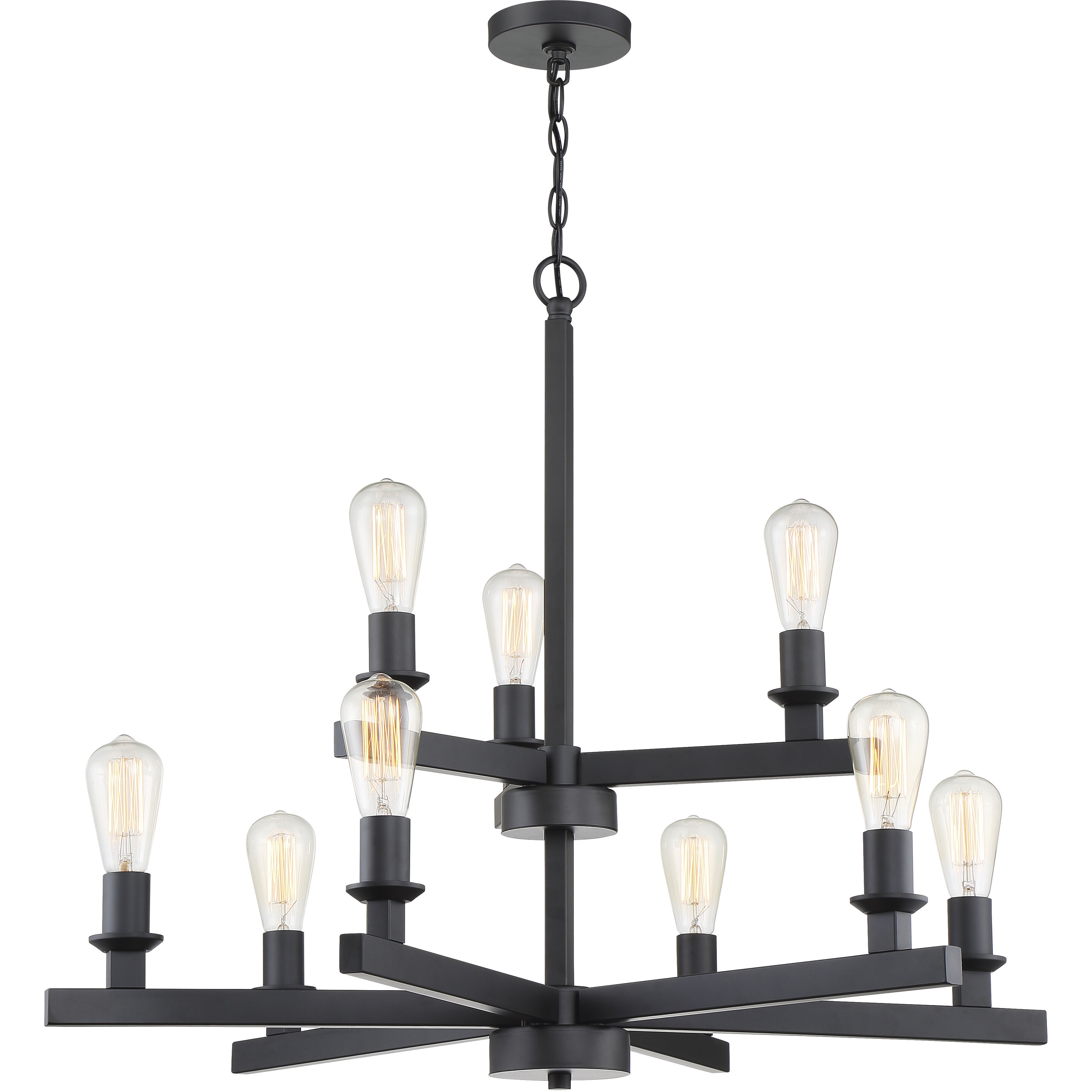 Neighborhood Chicago 9 Light 34.00 inch Chandelier