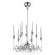 Candela 9 Light 23 inch Chrome Chandelier Ceiling Light