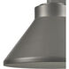 Thane 1 Light 8.25 inch Hematite Outdoor Wall Sconce