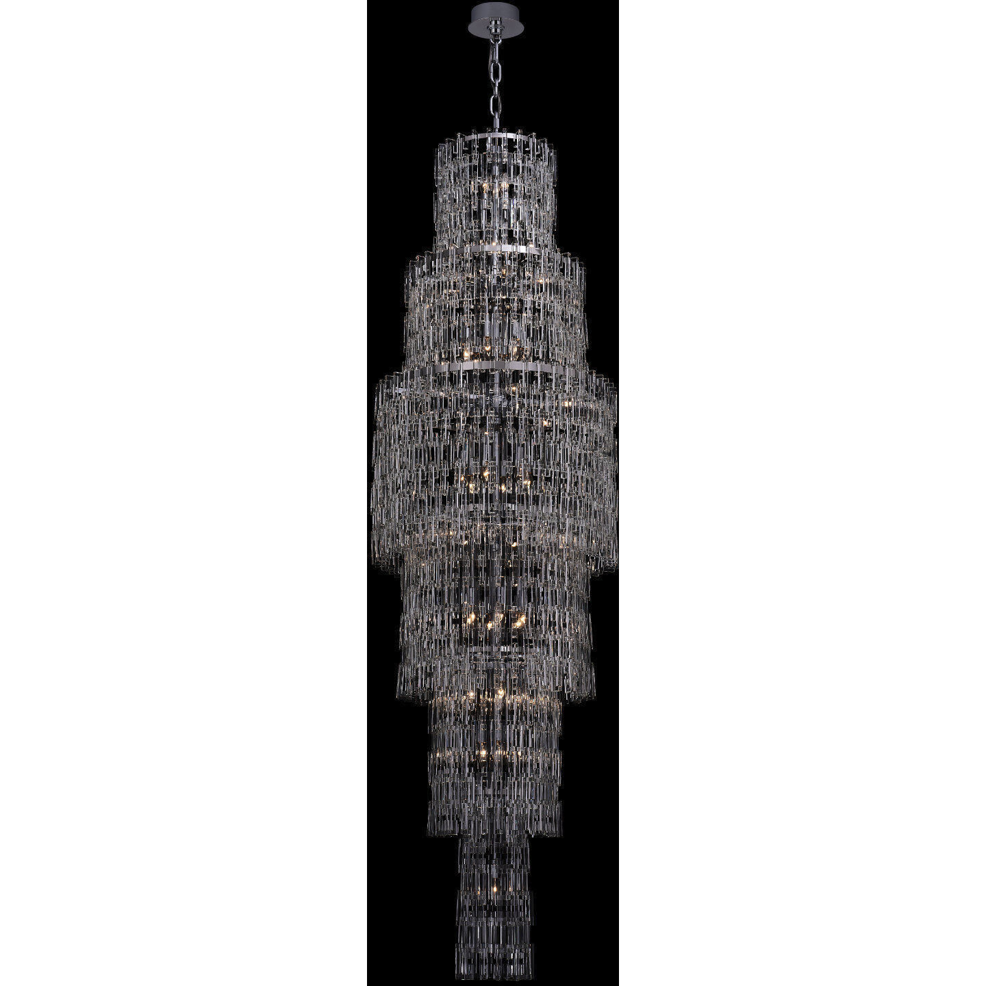 Catene 52 Light 27 inch Polished Chrome Pendant Foyer Ceiling Light