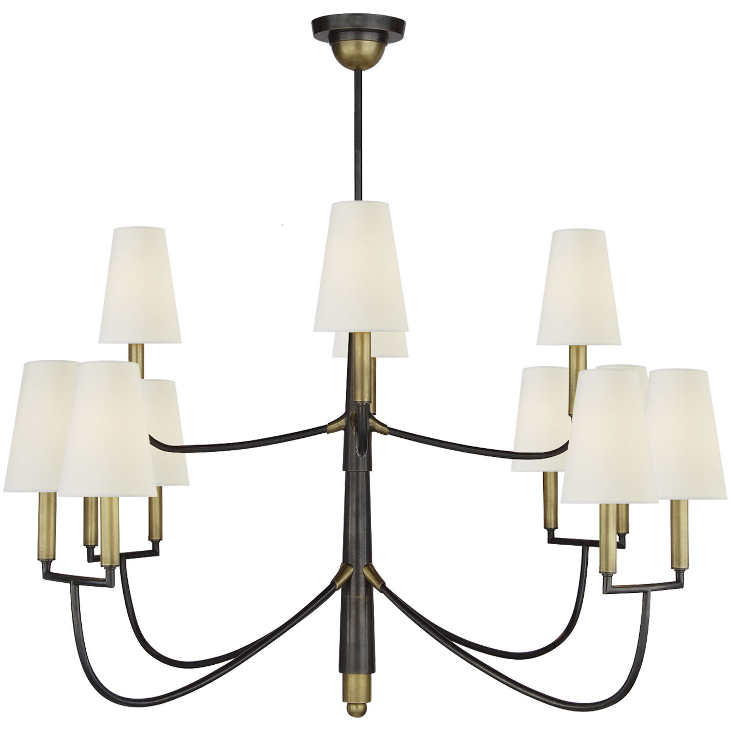 Thomas O'Brien Farlane 12 Light 48.00 inch Chandelier