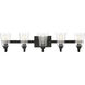Neighborhood Grace 5 Light 37 inch Espresso Vanity Light Wall Light, Neighborhood Collection