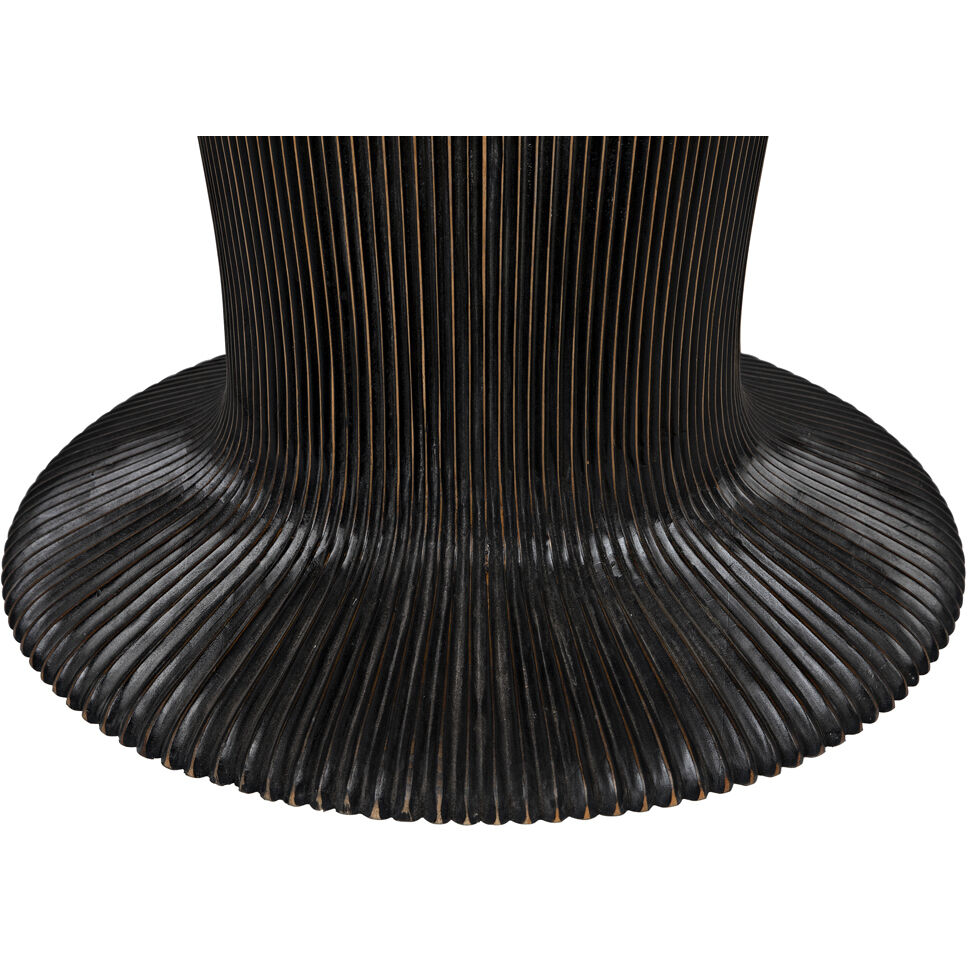 Portobello 40 X 40 inch Hand Rubbed Black Dining Table