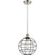 Lake Placid 1 Light 10 inch Satin Nickel Pendant Ceiling Light