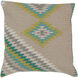 Kilim 18 inch Mint, Lime, Olive, Khaki Pillow Kit