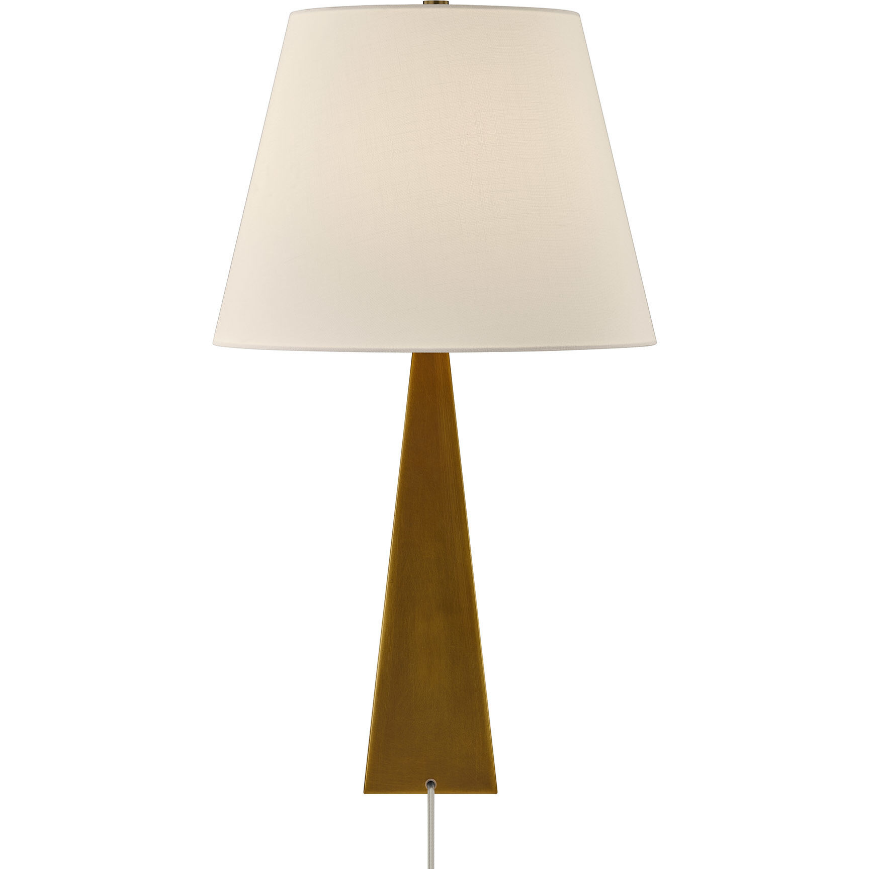 Dunham 32 inch 100.00 watt Brass Table Lamp Portable Light, Coco & Dash