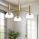 Alora Mood Jude 3 Light 38.13 inch Brushed Gold Chandelier Ceiling Light