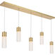Constellation LED 42 inch Gold Pendant Ceiling Light