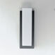 Tower LED 22 inch Black Outdoor Wall Sconce