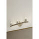 Noellea 3 Light 23.5 inch Brushed Nickel Vanity Wall Light