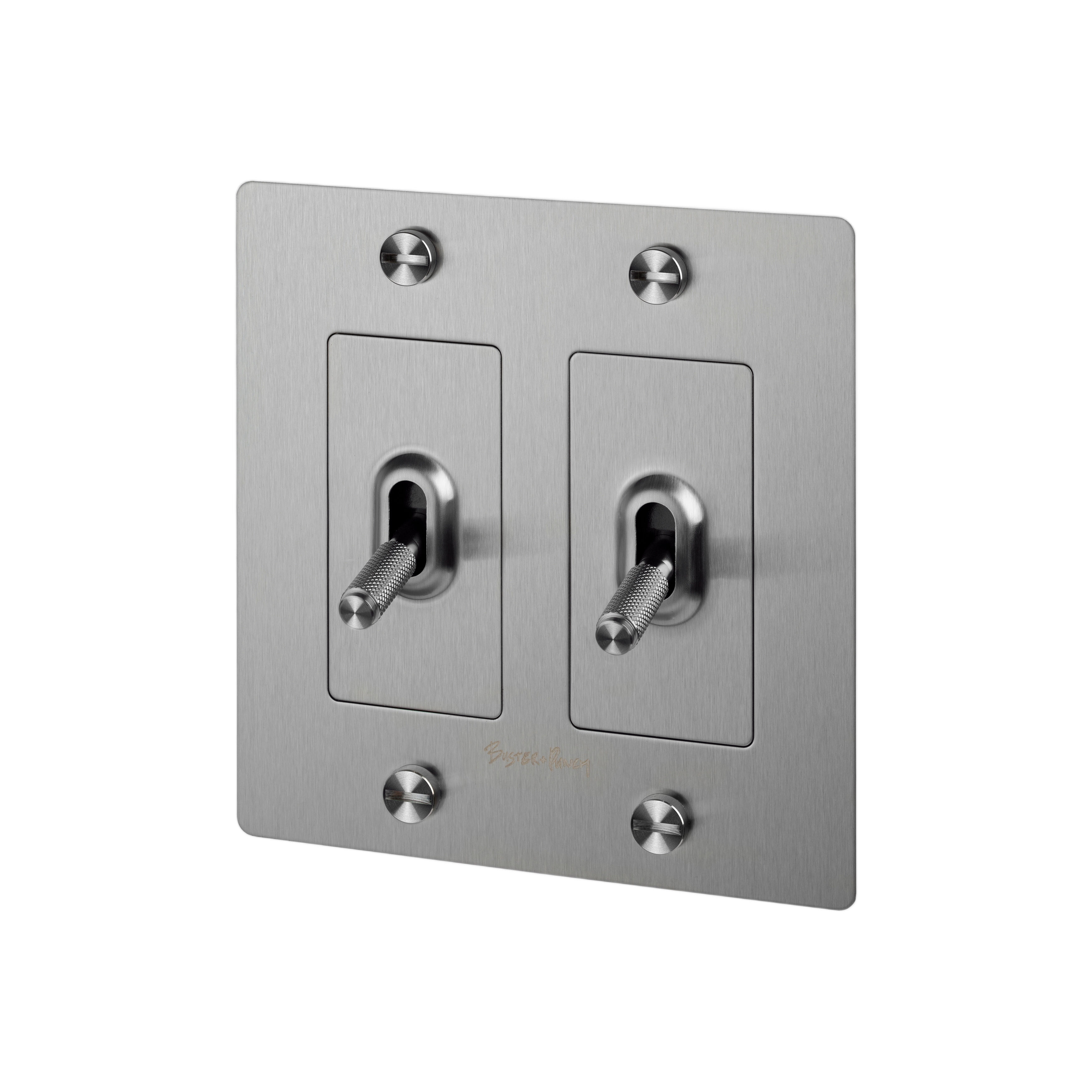 2G Toggle 120-277 Steel Light Switch