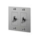 2G Toggle 120-277 Steel Light Switch